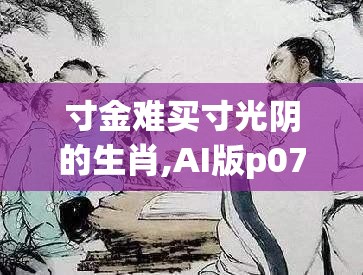 寸金难买寸光阴的生肖,AI版p07.37.11
