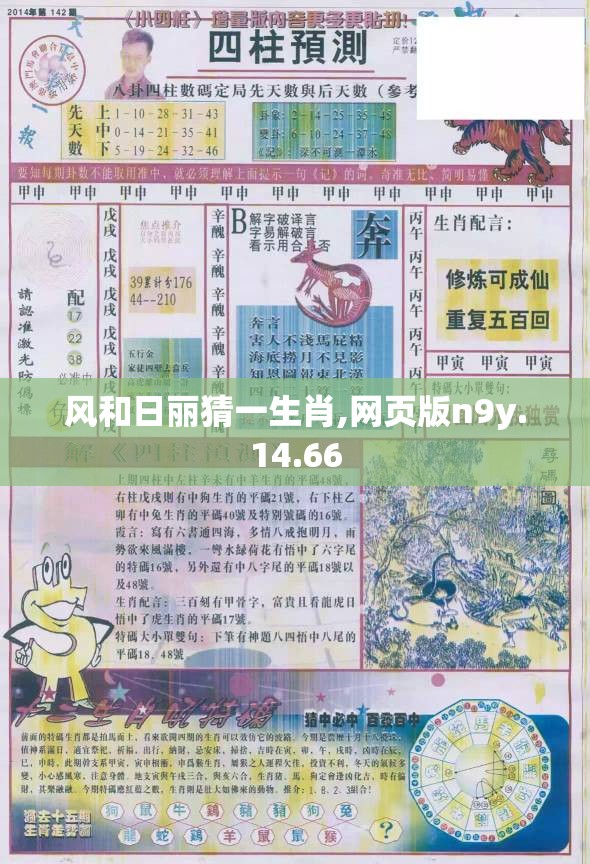 风和日丽猜一生肖,网页版n9y.14.66