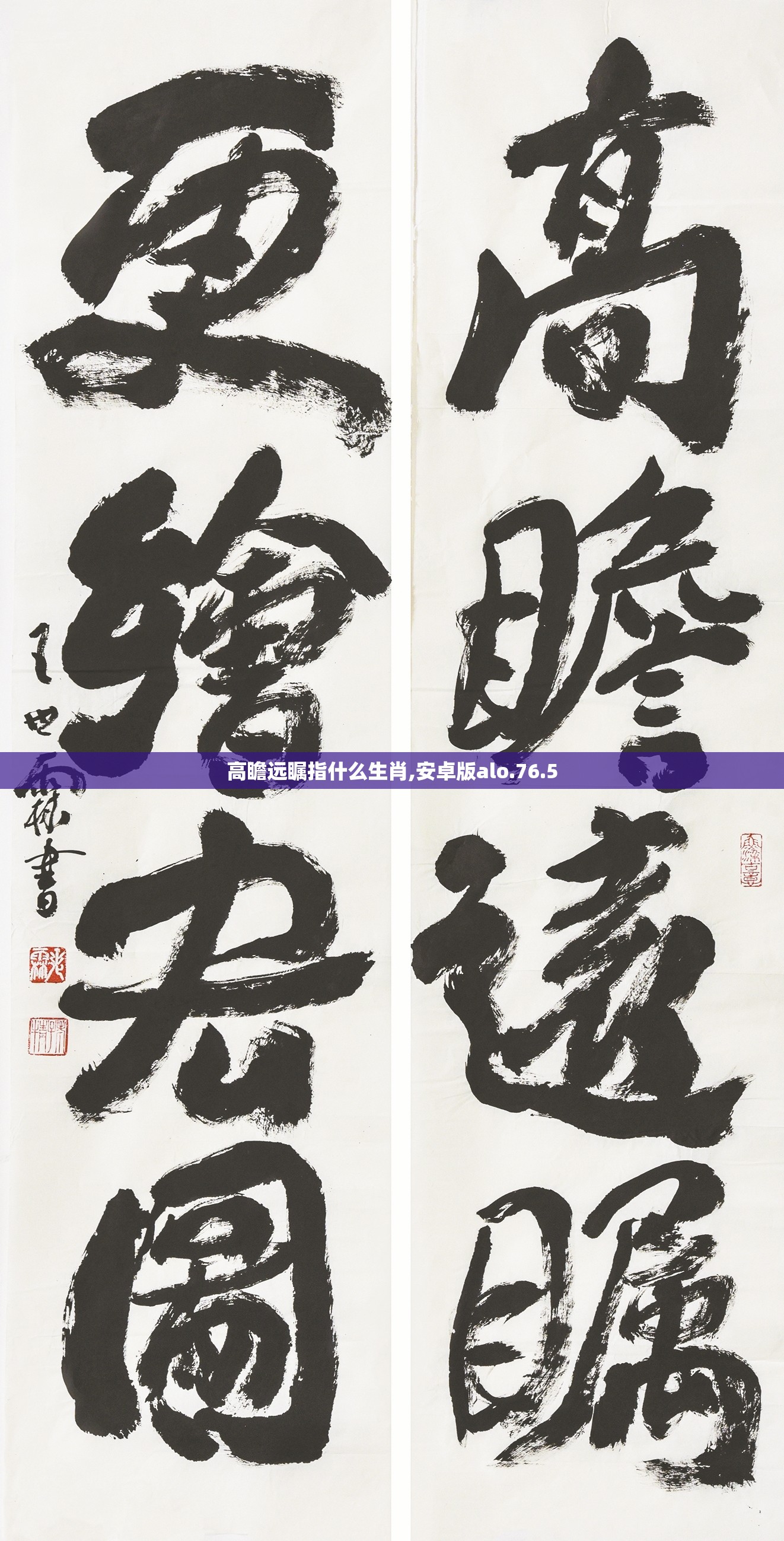 高瞻远瞩指什么生肖,安卓版alo.76.5