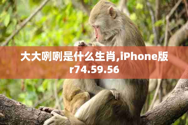 大大咧咧是什么生肖,iPhone版r74.59.56