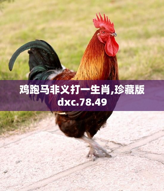 鸡跑马非义打一生肖,珍藏版dxc.78.49