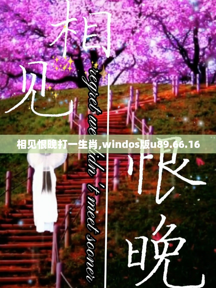 相见恨晚打一生肖,windos版u89.66.16
