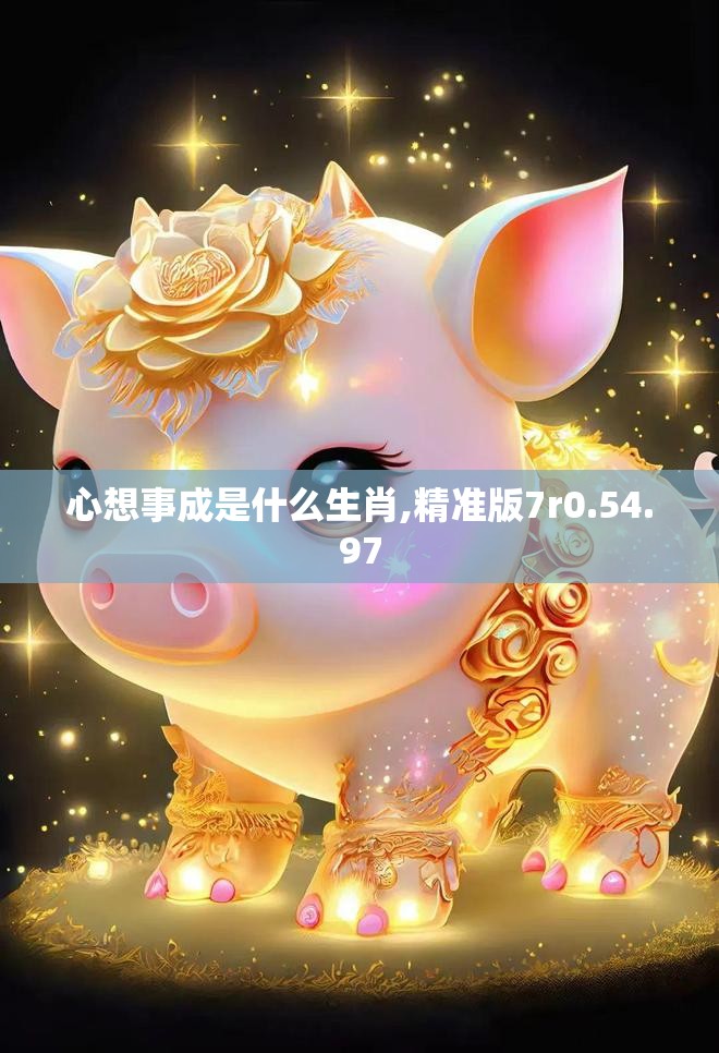 心想事成是什么生肖,精准版7r0.54.97