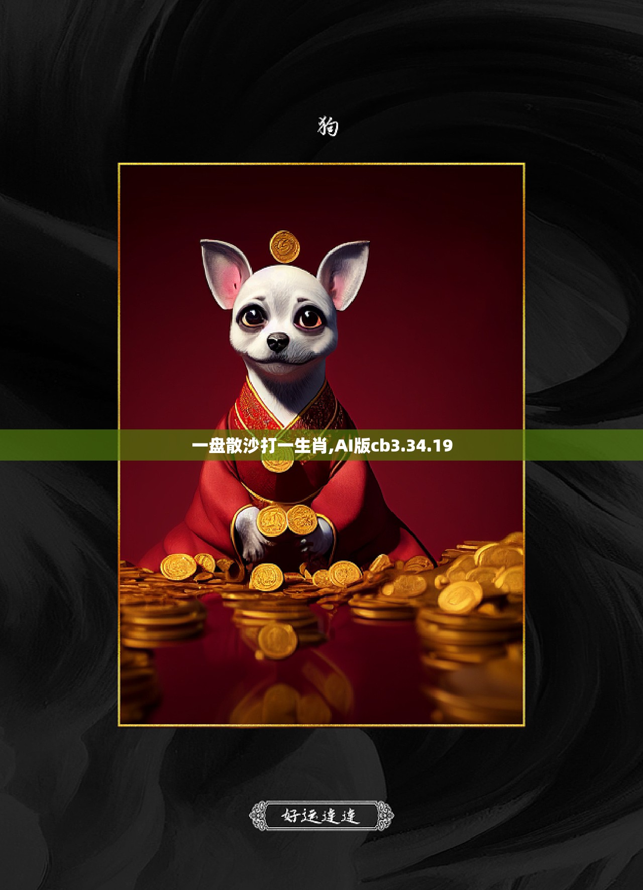 一盘散沙打一生肖,AI版cb3.34.19