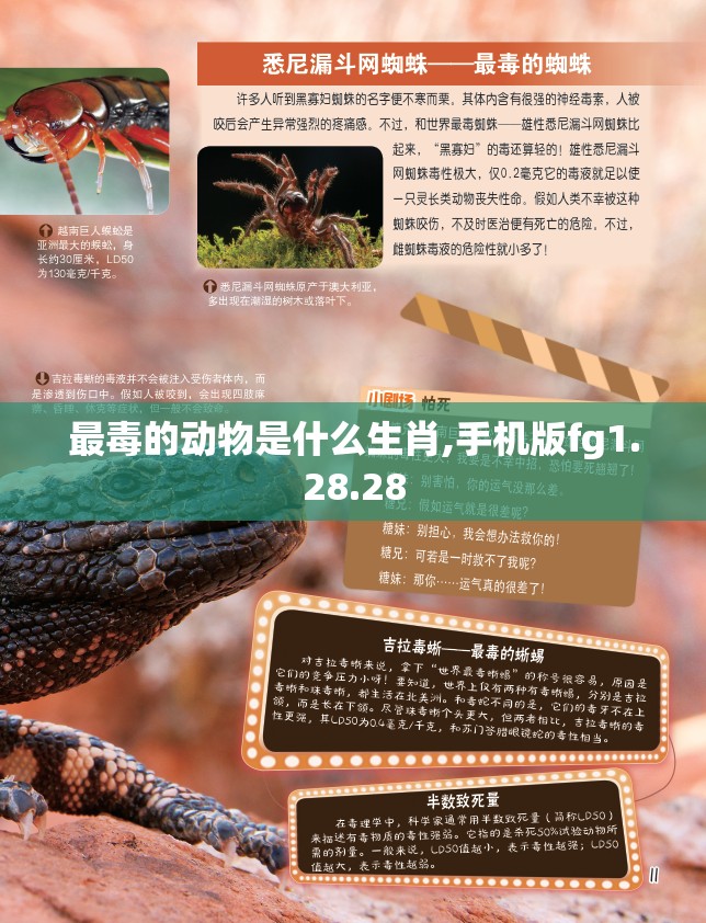 最毒的动物是什么生肖,手机版fg1.28.28