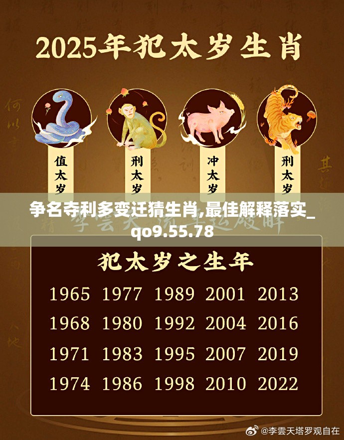 争名夺利多变迁猜生肖,最佳解释落实_qo9.55.78