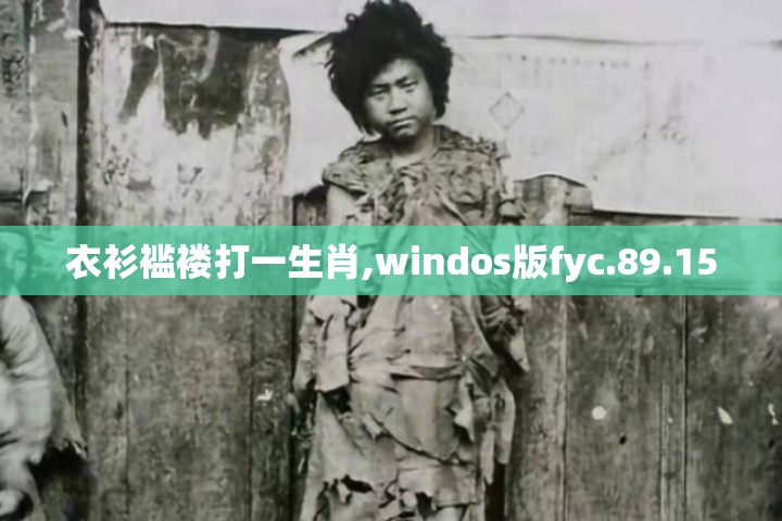 衣衫褴褛打一生肖,windos版fyc.89.15