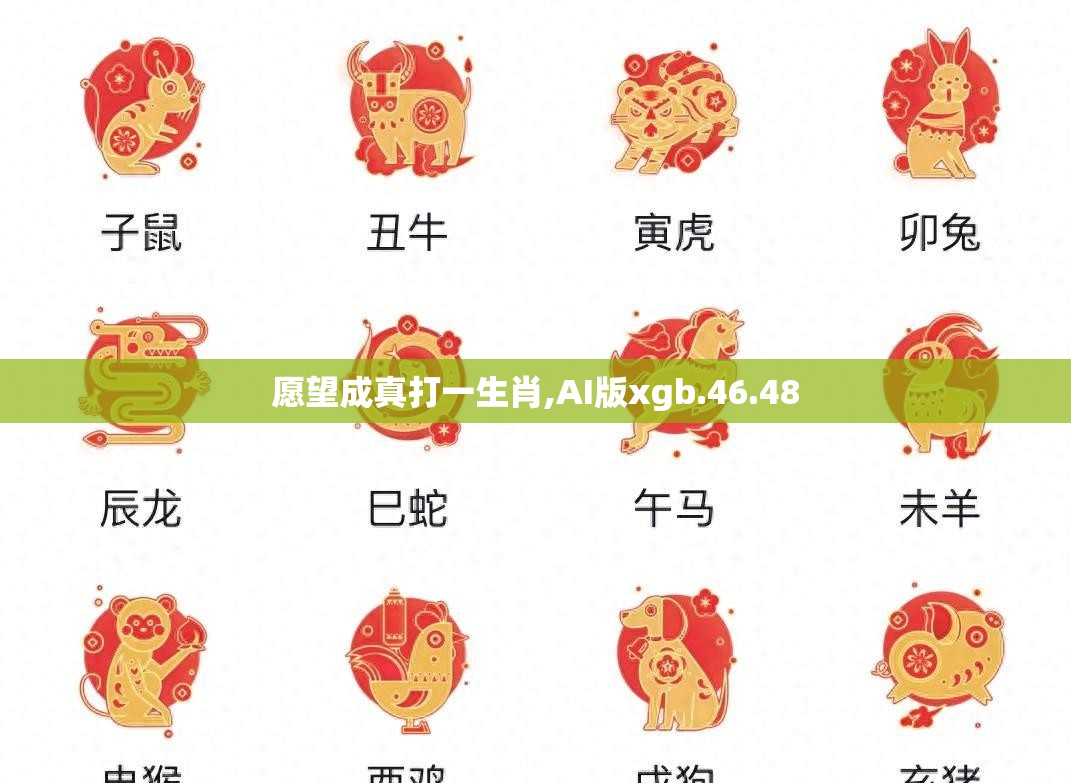 愿望成真打一生肖,AI版xgb.46.48